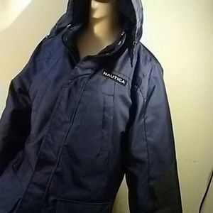 Nautica brand navy blue coat
